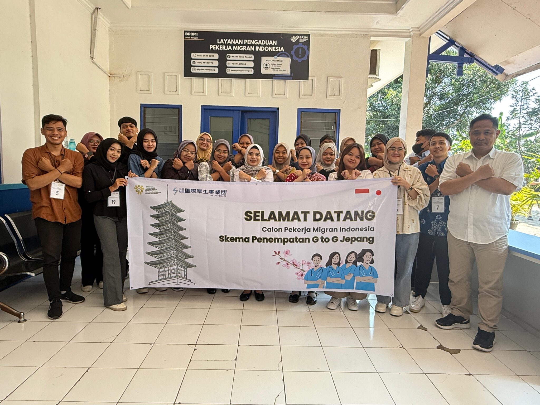 Pelaksanaan Ujian Bahasa Jepang Program G to G Jepang Batch XIX di BP3MI Jawa Tengah Berlangsung Lancar