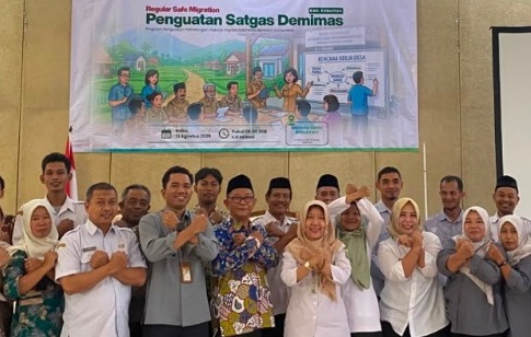 Perkuat Migrasi Aman di Tingkat Desa, Satgas DEMIMAS  Ikuti Pertemuan Regular Safe Migration di Kebumen